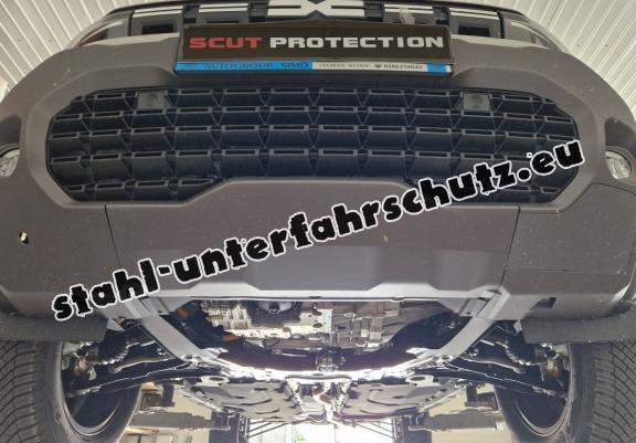 Aluminium Unterfahrschutz für Motor der Marke Dacia Duster- 4x4