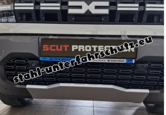 Aluminium Unterfahrschutz für Motor der Marke Dacia Duster- 4x4