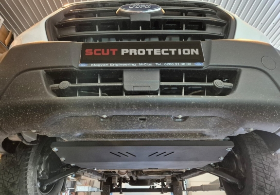 Unterfahrschutz für Motor und Getriebe aus Stahl für  Ford Transit Custom - FWD