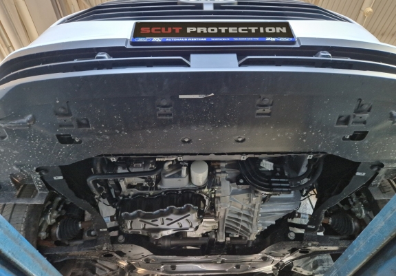 Unterfahrschutz für Motor und Getriebe aus Stahl für  Ford Transit Custom