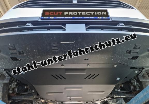 Unterfahrschutz aus verzinktem Stahl für Motor der Marke Ford Transit Custom