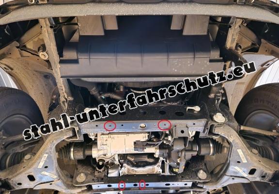 Unterfahrschutz für Motor der Marke Ford Ranger