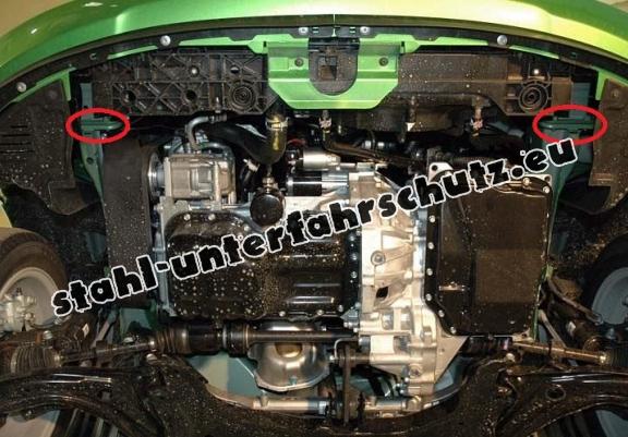 Unterfahrschutz für Motor der Marke Mazda 2