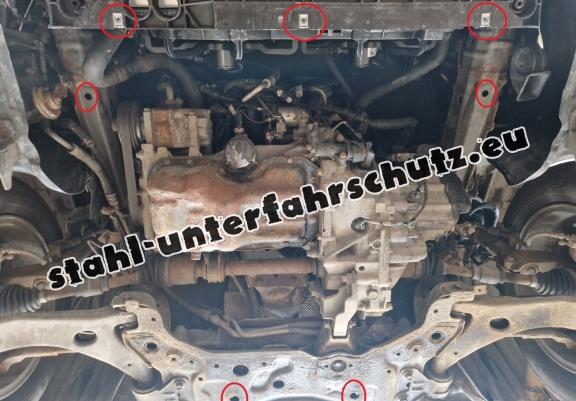 Unterfahrschutz für Motor der Marke Mazda 3