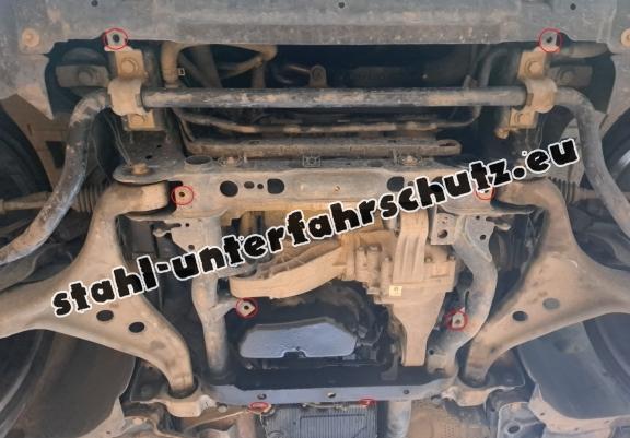 Unterfahrschutz für Motor der Marke Mercedes GLE Coupe C292