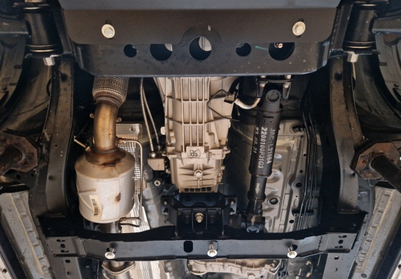 Stahl Getriebe Schutz für Jac T8