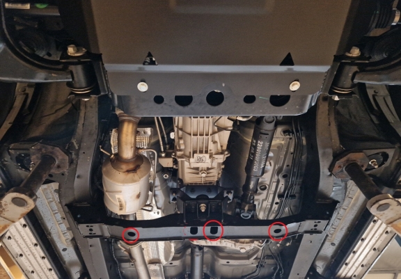 Stahl Getriebe Schutz für Jac T8