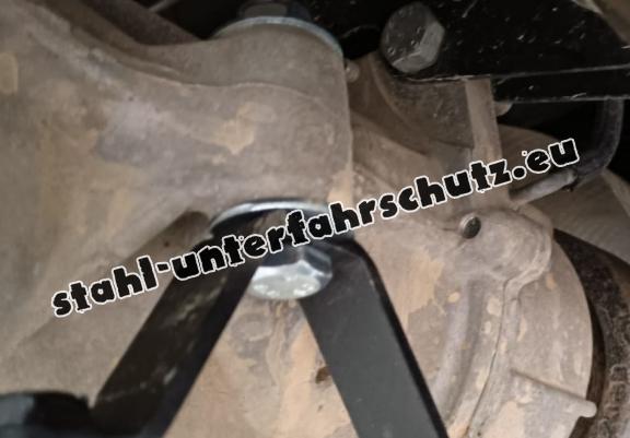 Aluminium Differentialschutz für Dacia Duster 4x4