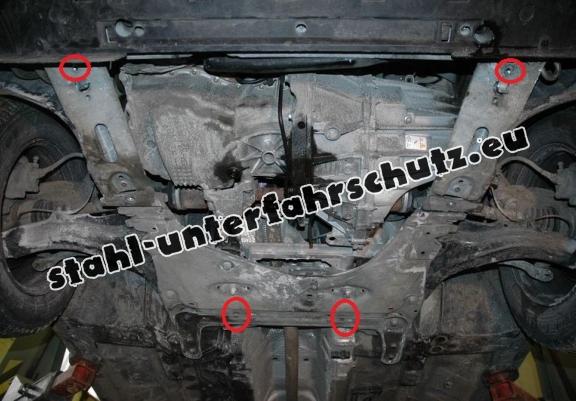 Unterfahrschutz für Motor der Marke Renault Megane 2