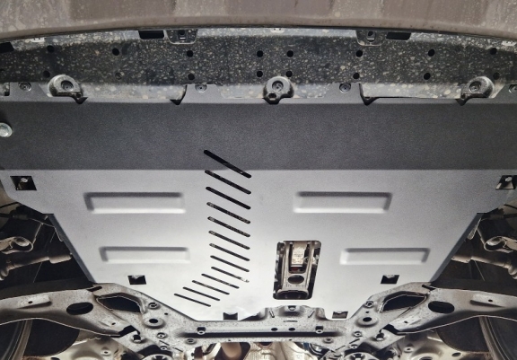 Unterfahrschutz für Motor der Ssangyong Torres