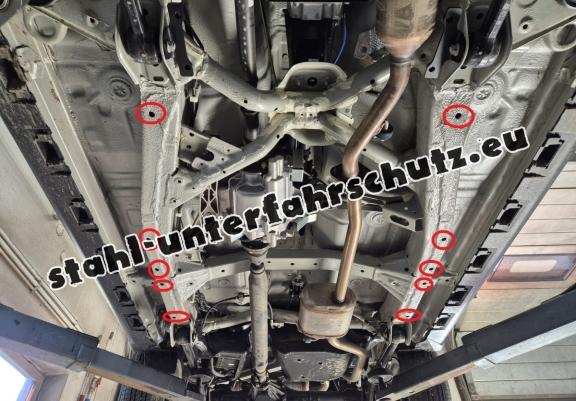 Stahl  Verteilergetriebe Schutz für  Suzuki Jimny - 5-türiges Modell