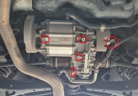 Stahl Differentialschutz für  Baic Beijing BJ30