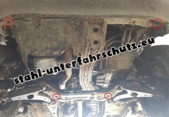 Unterfahrschutz für Motor der Marke Toyota RAV 4