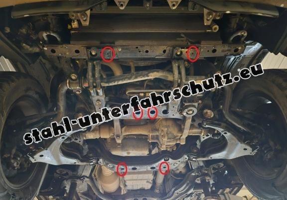 Unterfahrschutz für Motor der Marke Lexus GX460