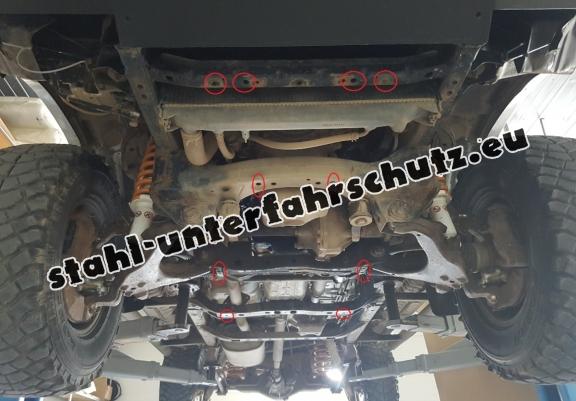 Unterfahrschutz für Motor der Marke Toyota Land Cruiser J90 / J95