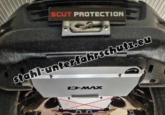 Kühlerschutz für unten aus Stahl für Isuzu D-Max