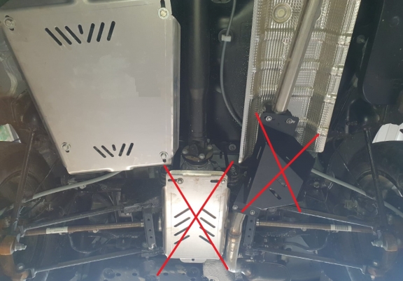 Aluminium schutz für Treibstofftank der Marke  Dacia Duster