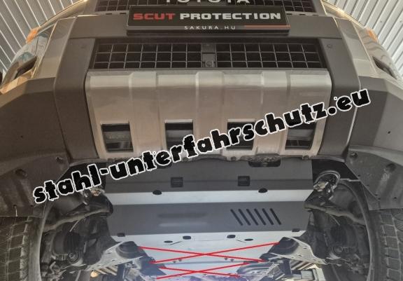 Kühlerschutz für unten aus Stahl für Toyota Land Cruiser 250