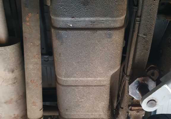 Stahschutz für Treibstofftank der Marke Fiat Fullback