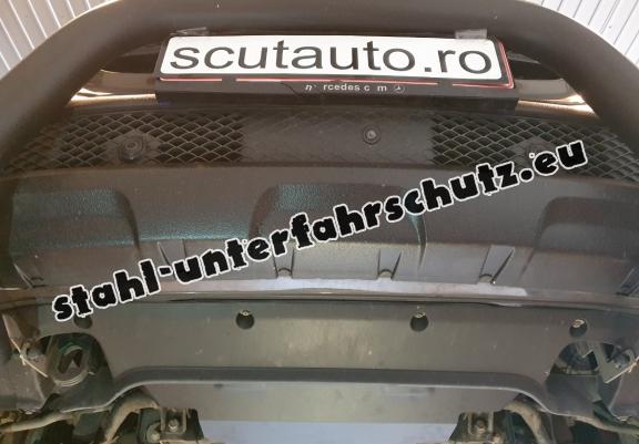 Kühlerschutz für unten aus Stahl für Nissan Navara NP300 - D23