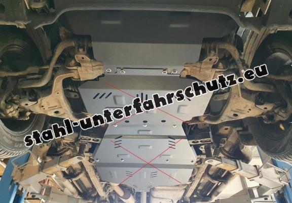 Kühlerschutz für unten aus Stahl für Nissan Navara NP300 - D23