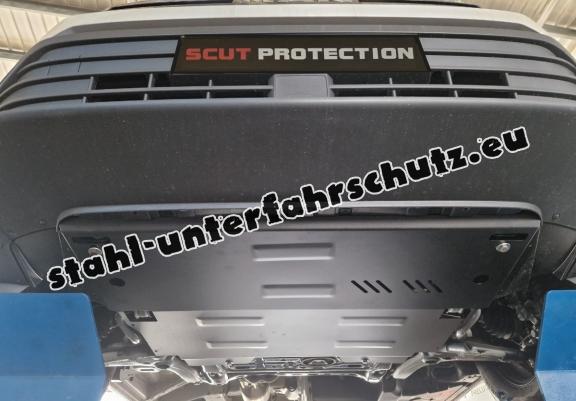 Aluminium Unterfahrschutz für Motor und Getriebe für den MAN Tge