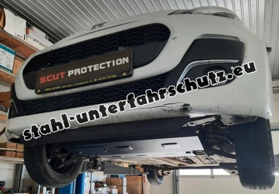 Unterfahrschutz für Motor der Marke Peugeot 107