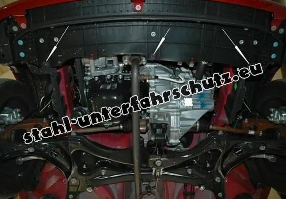 Unterfahrschutz für Motor der Marke Peugeot 107