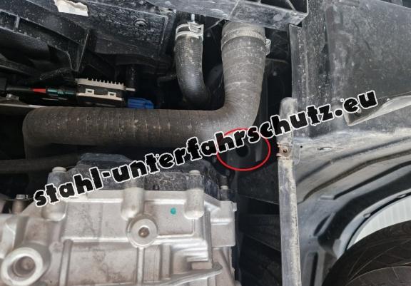 Aluminium Unterfahrschutz für Motor der Marke BAIC Beijing X75