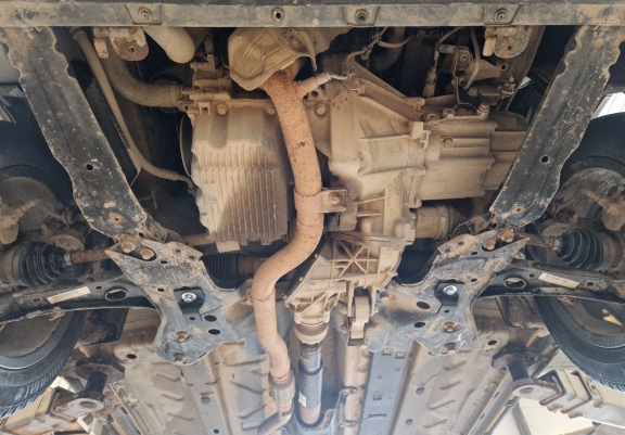 Unterfahrschutz für Motor der Marke Fiat Panda 4x2