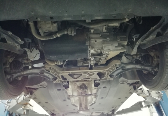 Unterfahrschutz für Motor der Marke VW Tayron