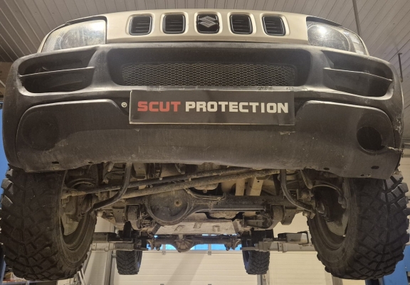 Unterfahrschutz für Motor der Marke Suzuki Jimny - Aluminium