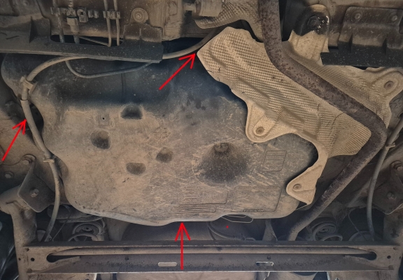 Stahschutz für Treibstofftank der Marke  Dacia Sandero