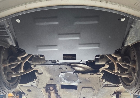 Unterfahrschutz für Motor der Marke BMW Seria 5 E60/E61 mit serienmäßige Frontstoßstange