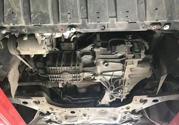 Aluminium  Unterfahrschutz Ford Transit Connect 
