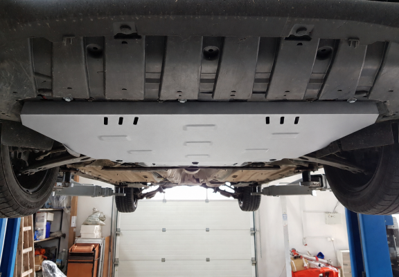 Aluminium  Unterfahrschutz Ford Transit Connect 