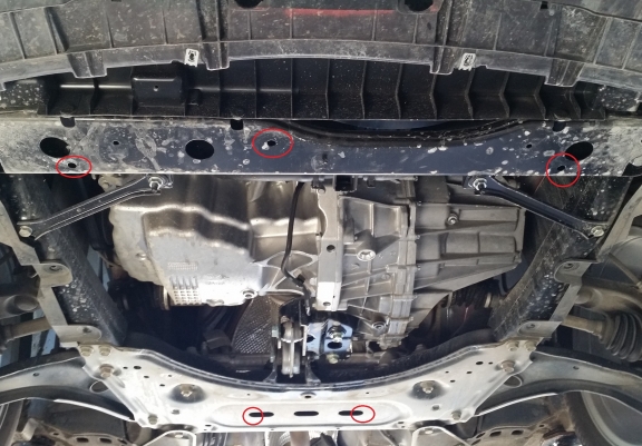 Aluminium  Unterfahrschutz Nissan Qashqai J11 