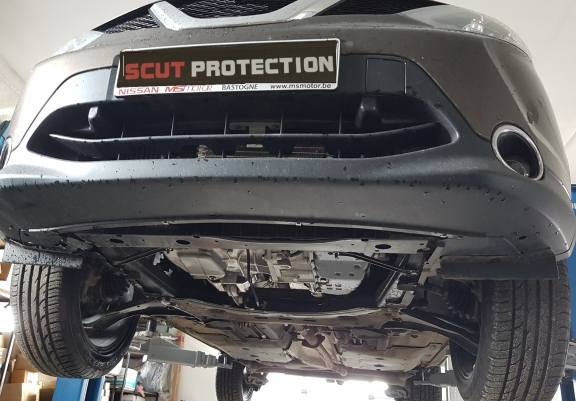 Aluminium  Unterfahrschutz Nissan Qashqai J11 