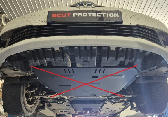 Unterfahrschutz für Katalysator/cat lock der Marke Toyota Auris