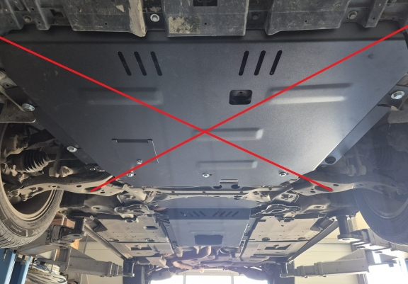 Unterfahrschutz für Katalysator/cat lock der Marke Toyota Auris
