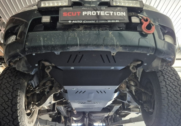 Unterfahrschutz für Motor und  kühler aus Stahl für  Toyota Hilux