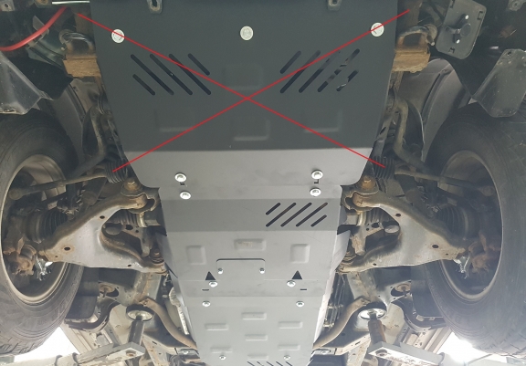 Stahl Getriebe Schutz für  Lexus GX