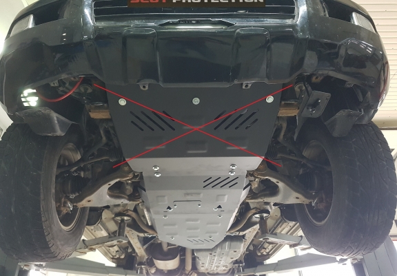Stahl Getriebe Schutz für  Lexus GX