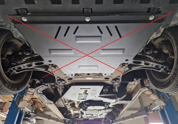 Unterfahrschutz für Katalysator/cat lock der Marke Nissan NV300