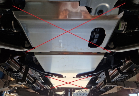 Aluminium Getriebe Schutz für  Volkswagen Amarok