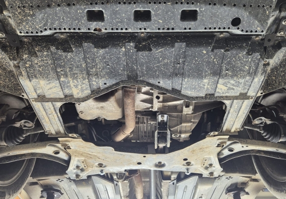 Unterfahrschutz für Motor der Marke Suzuki SX 4 - Aktionspaket Aluminium