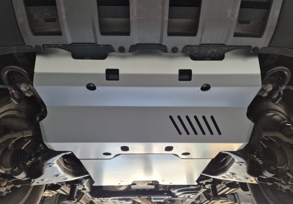 Unterfahrschutz für Motor der Marke Toyota Land Cruiser - Aktionspaket Aluminium