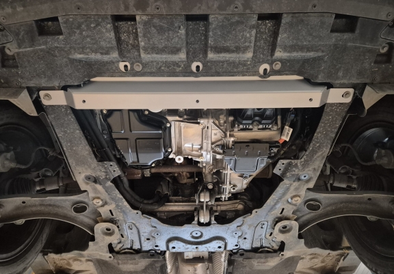 Aluminium Unterfahrschutz für Motor der Marke Dacia Duster- 4x2