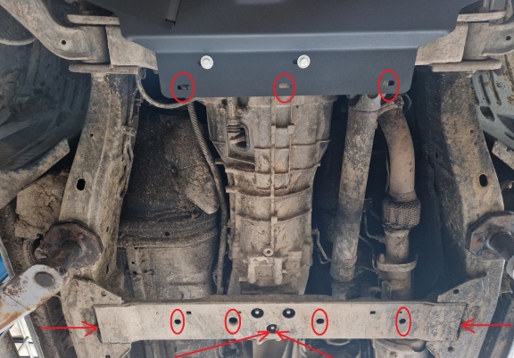 Aluminium Getriebe Schutz für Nissan Pathfinder