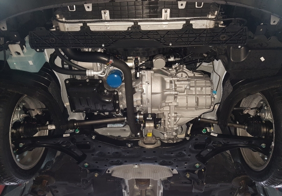 Aluminium Unterfahrschutz für Motor und Getriebe für den Hyundai i30